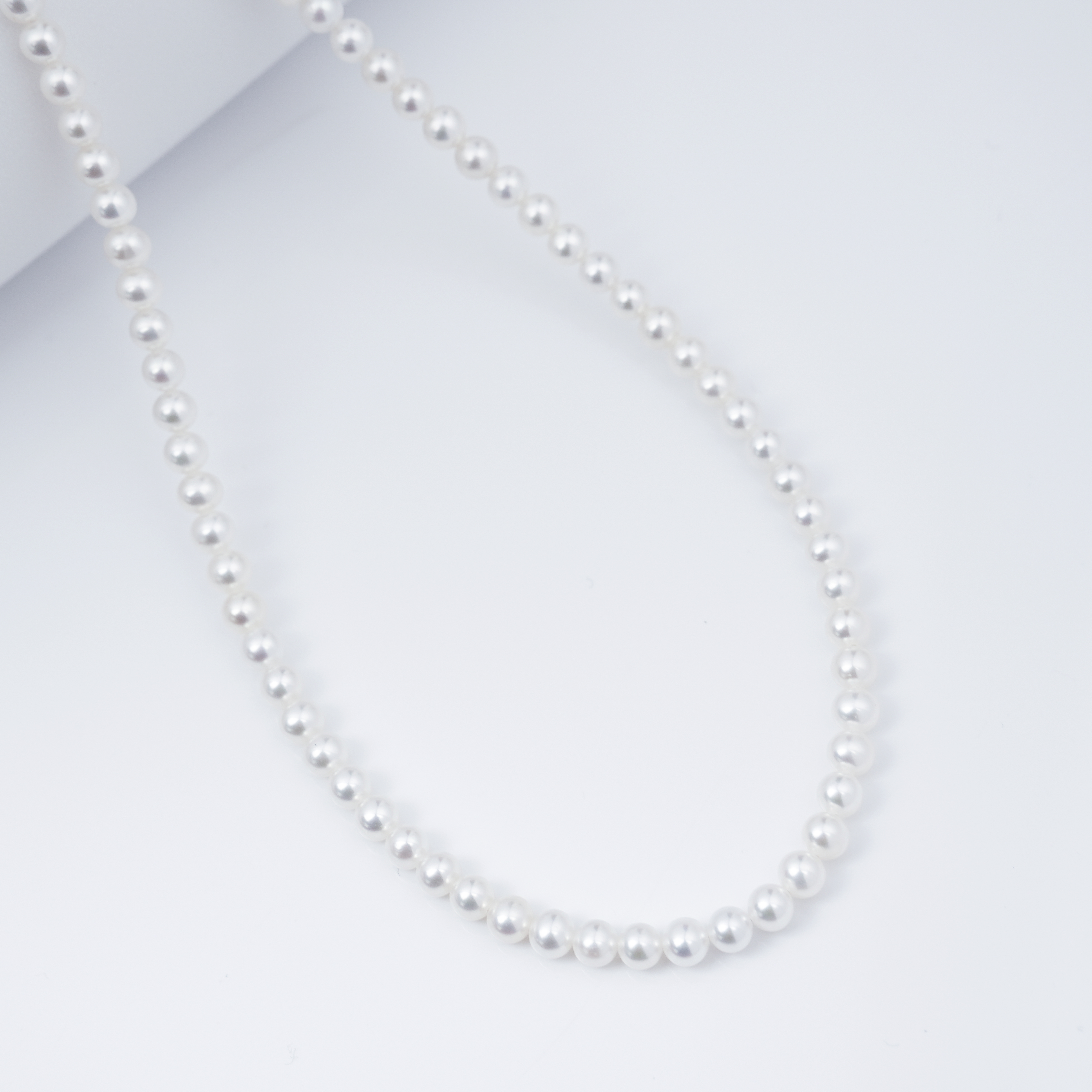 【冰哥珠宝】天然珍珠项链百搭小米珠 3.5-4mm多样性发一条