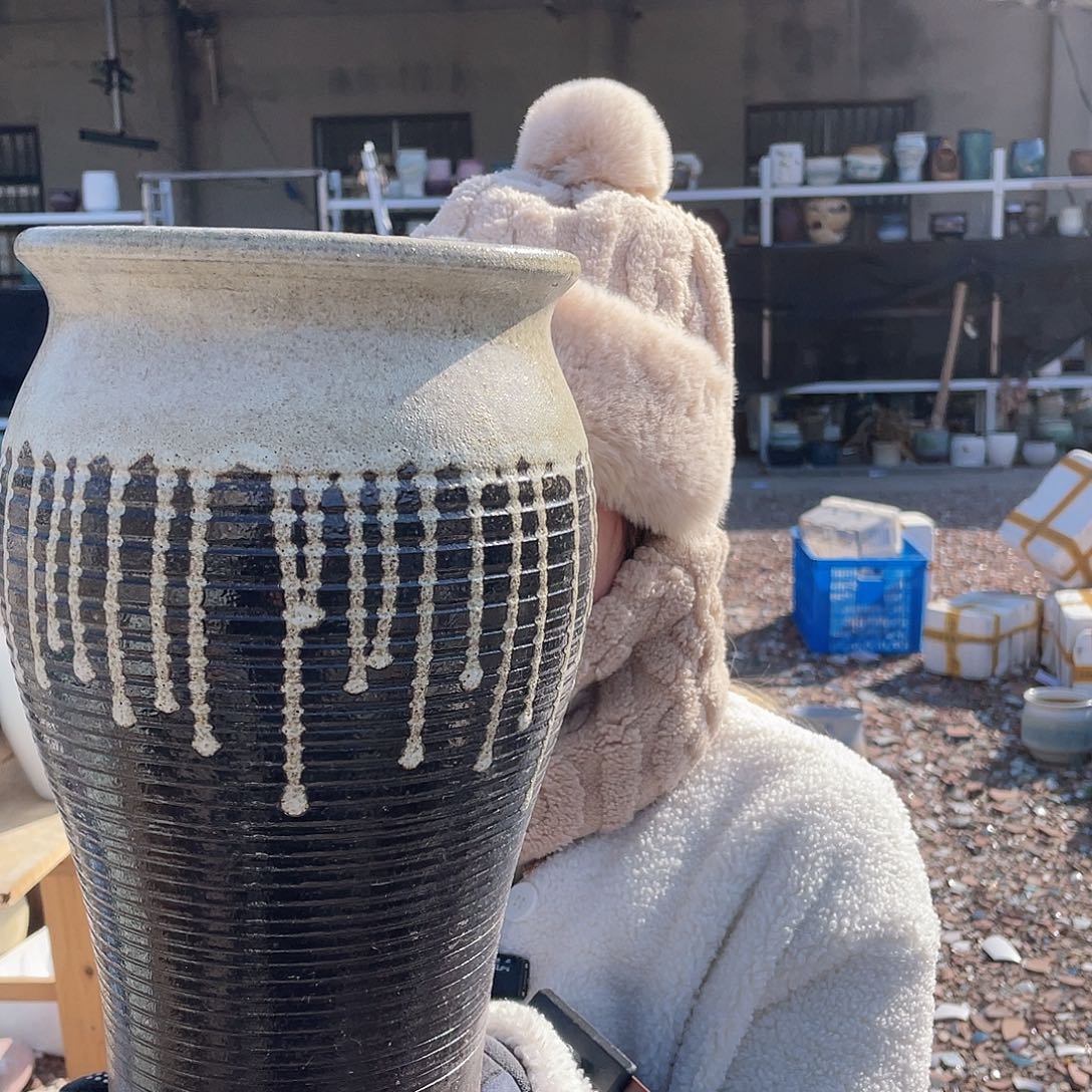 红陶王嫂花盆0130-50