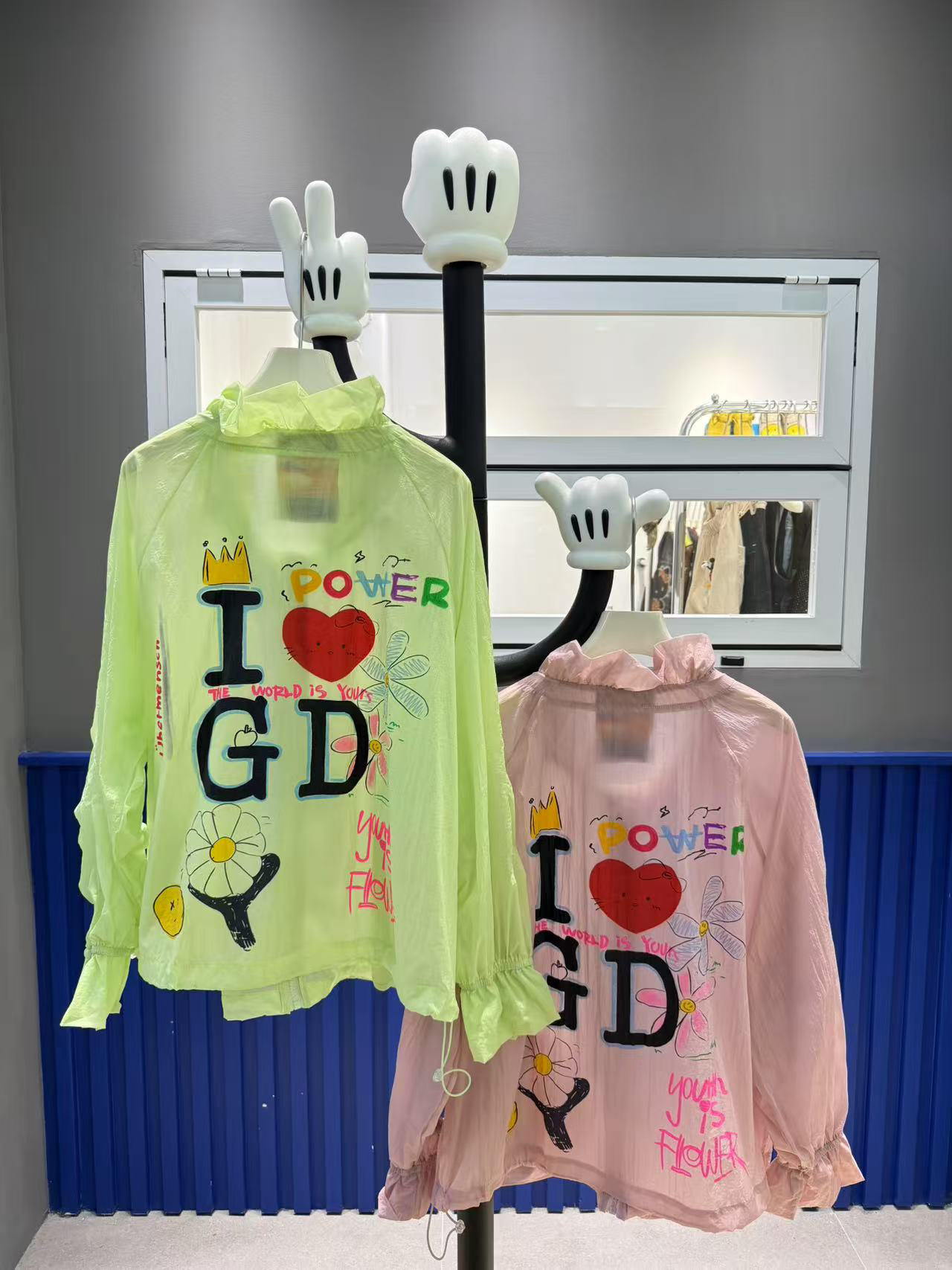 4900#深圳BOHAN秀秀家2025夏季新款GD彩色防晒外套