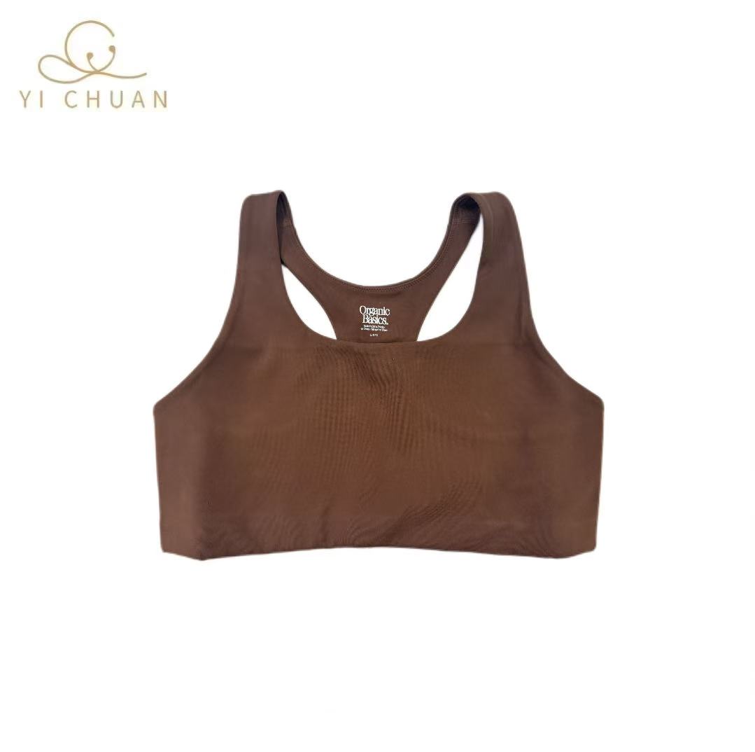 女士女款背心cs美背咖啡色运动健身时尚休闲