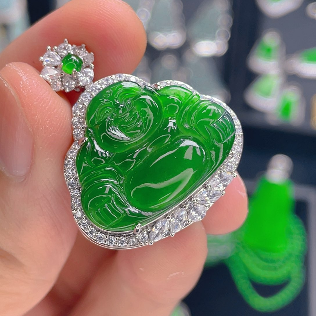 翡翠吊坠(不含链)未镶嵌