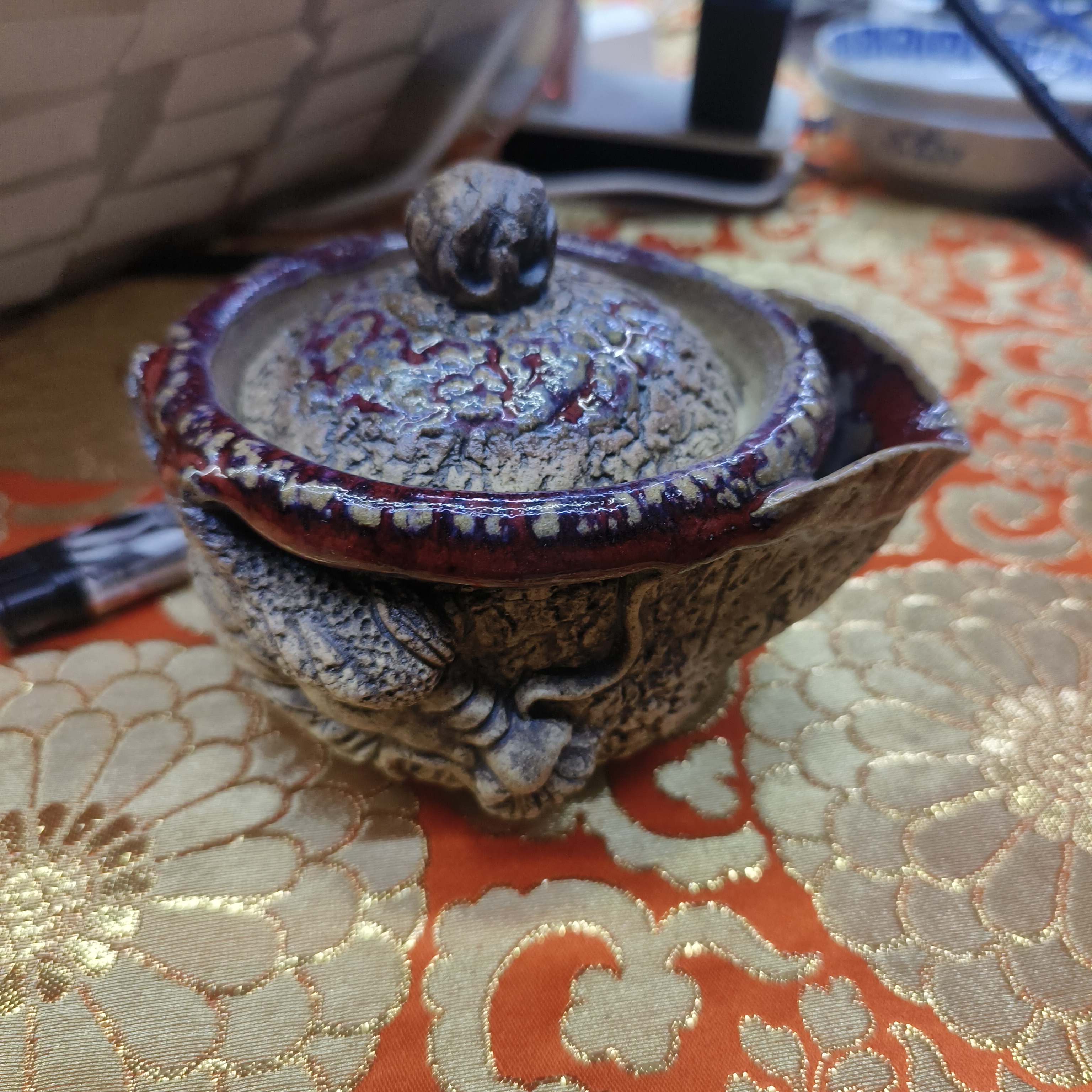 玲珑堂精品陶器 虎