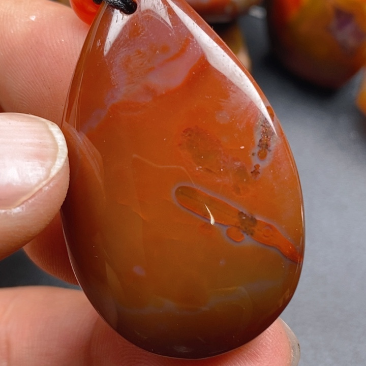 玛瑙/玉髓颈饰未镶嵌用****顺