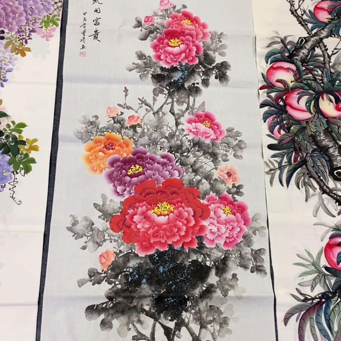 国画尺寸140✖️70四尺画画画画