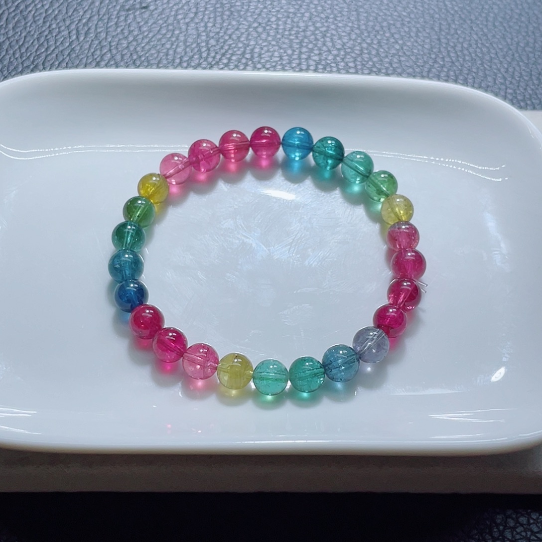 未镶嵌手链碧玺碧玺手链