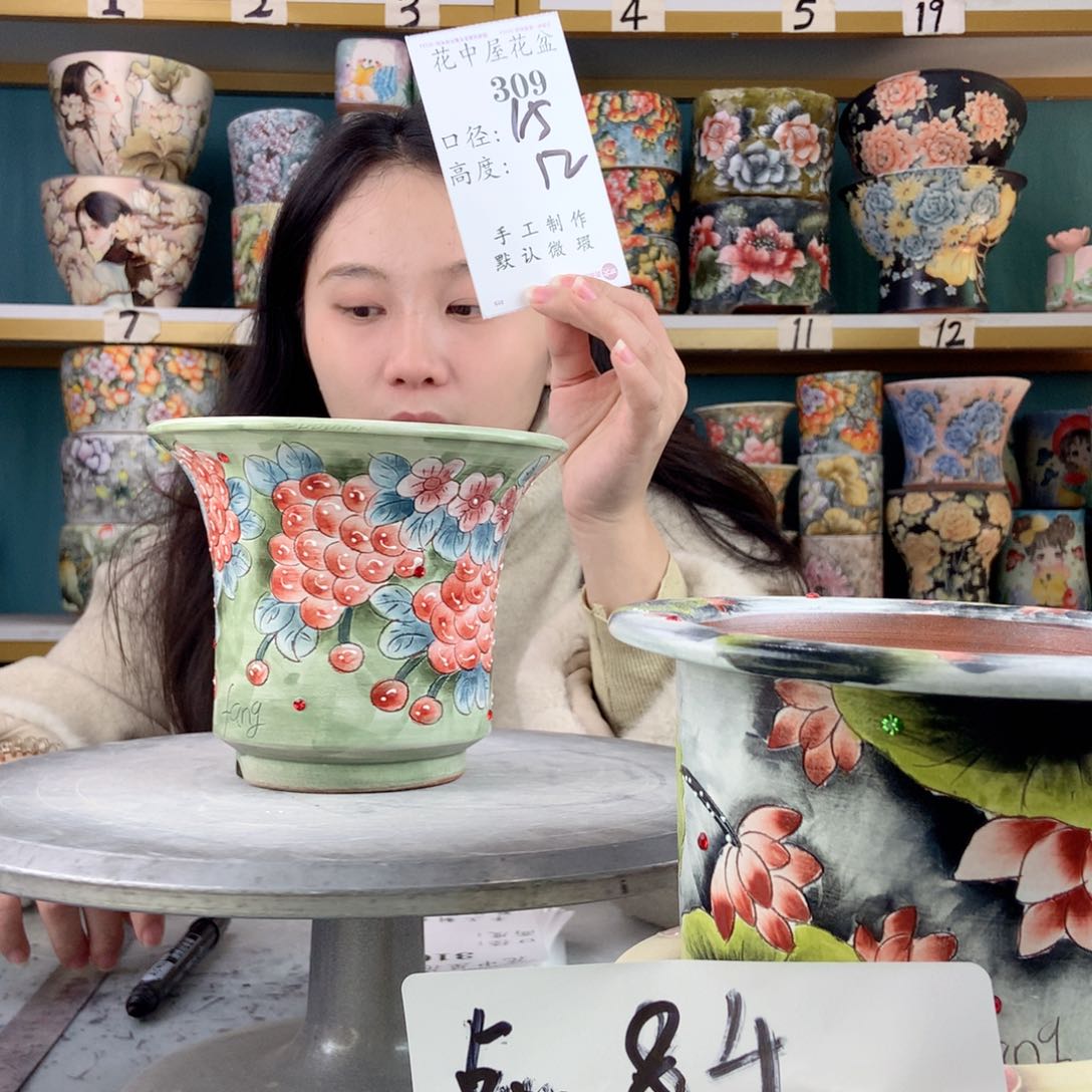 罐景德镇手工瑕疵309