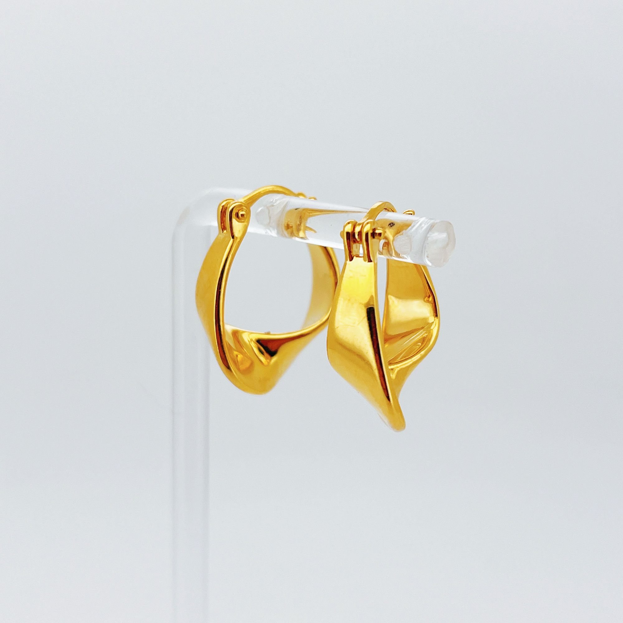 足金999黄金金耳扣3.74