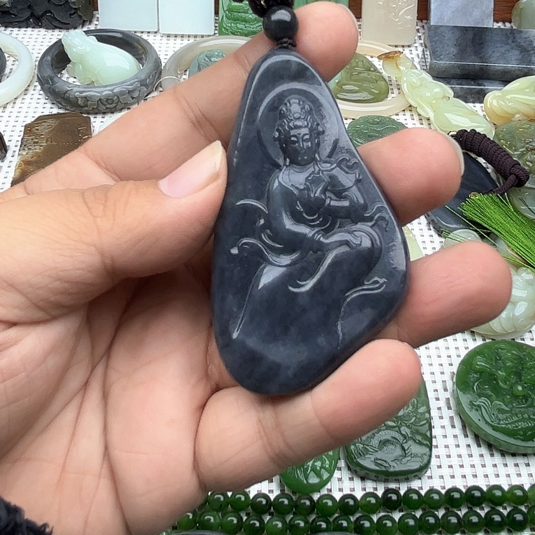 和田玉挂件未镶嵌