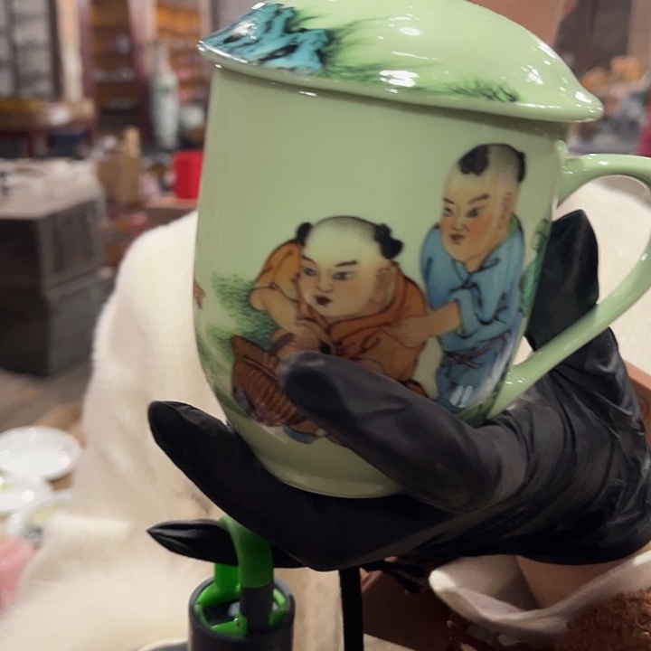陶摆件景德镇高温陶瓷22