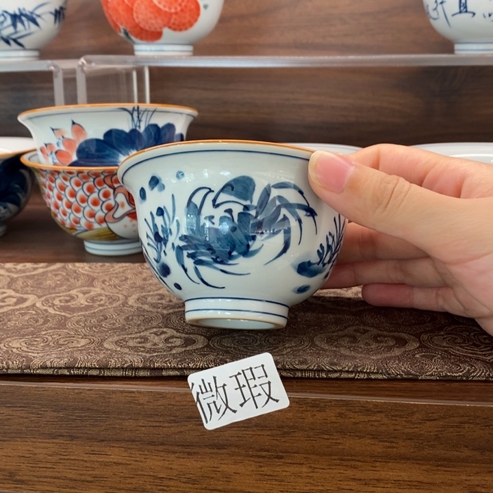 釉下老陶泥手工绘制
