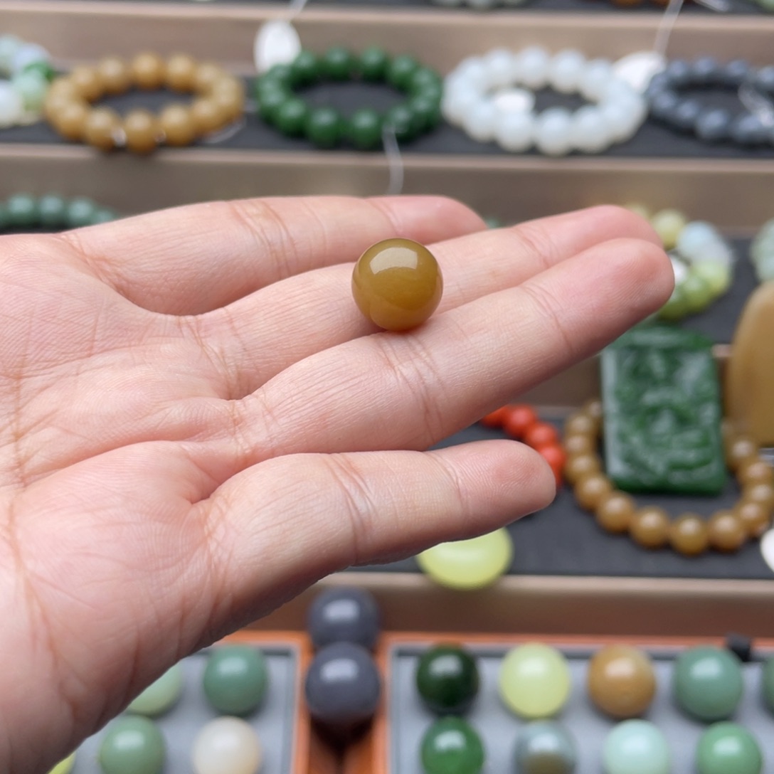 和田玉未镶嵌手链12