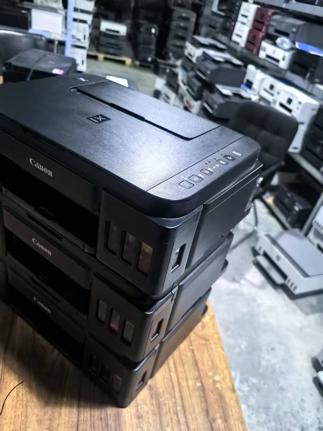 无品牌二手佳能1800连供墨仓式彩色喷墨打印机