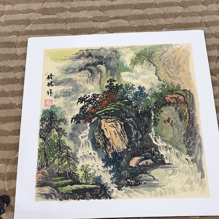 国画花鸟等多种鸟类的栖息50.50