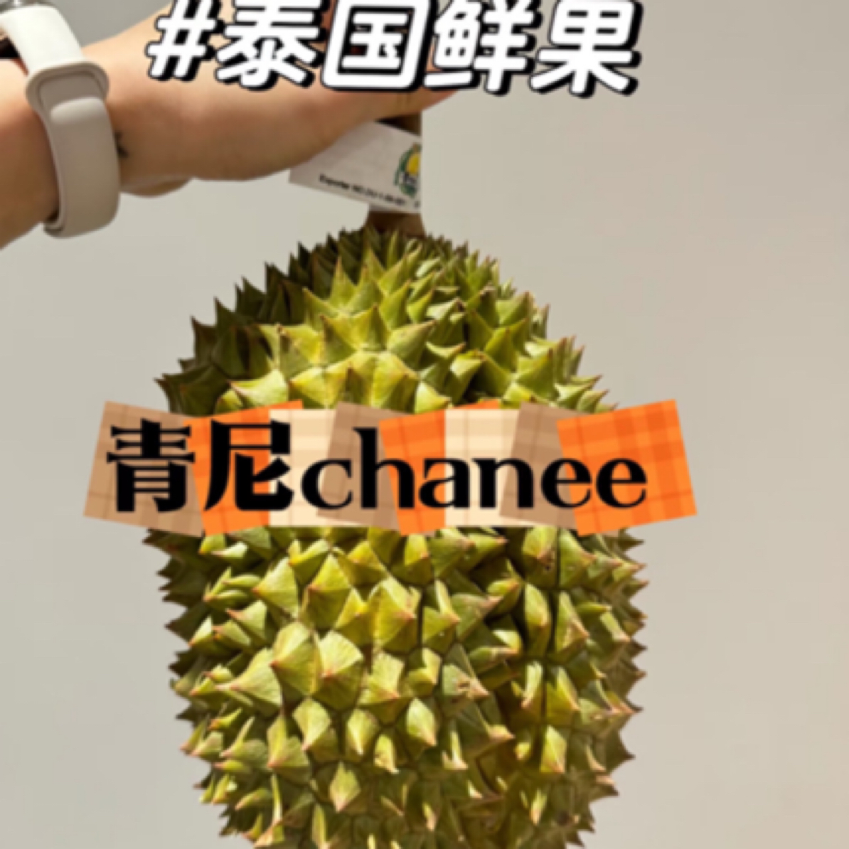 【一物一拍】泰国空运青尼王鲜榴莲 核小软糯绵密味浓郁2斤起榴莲榴莲同城送新鲜青尼泰国东部