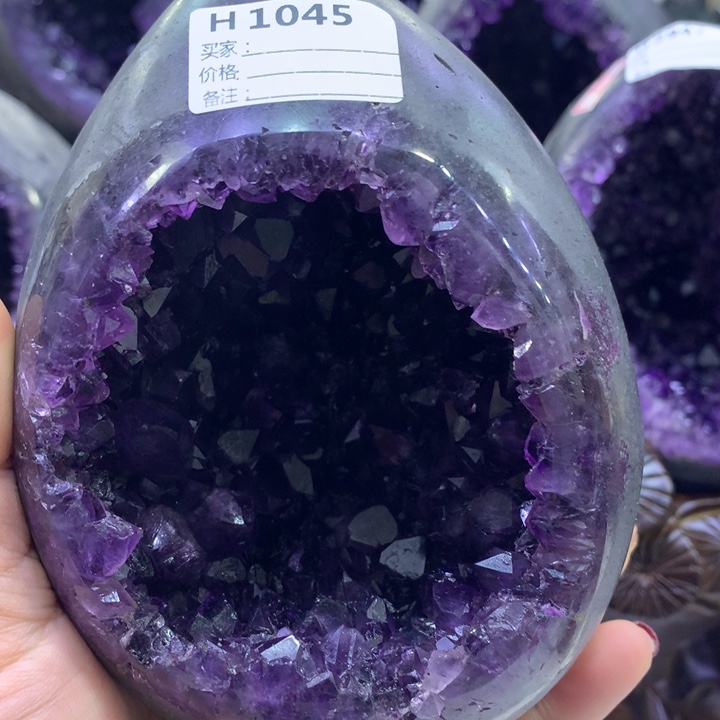 紫晶1未镶嵌样*好1045紫水晶