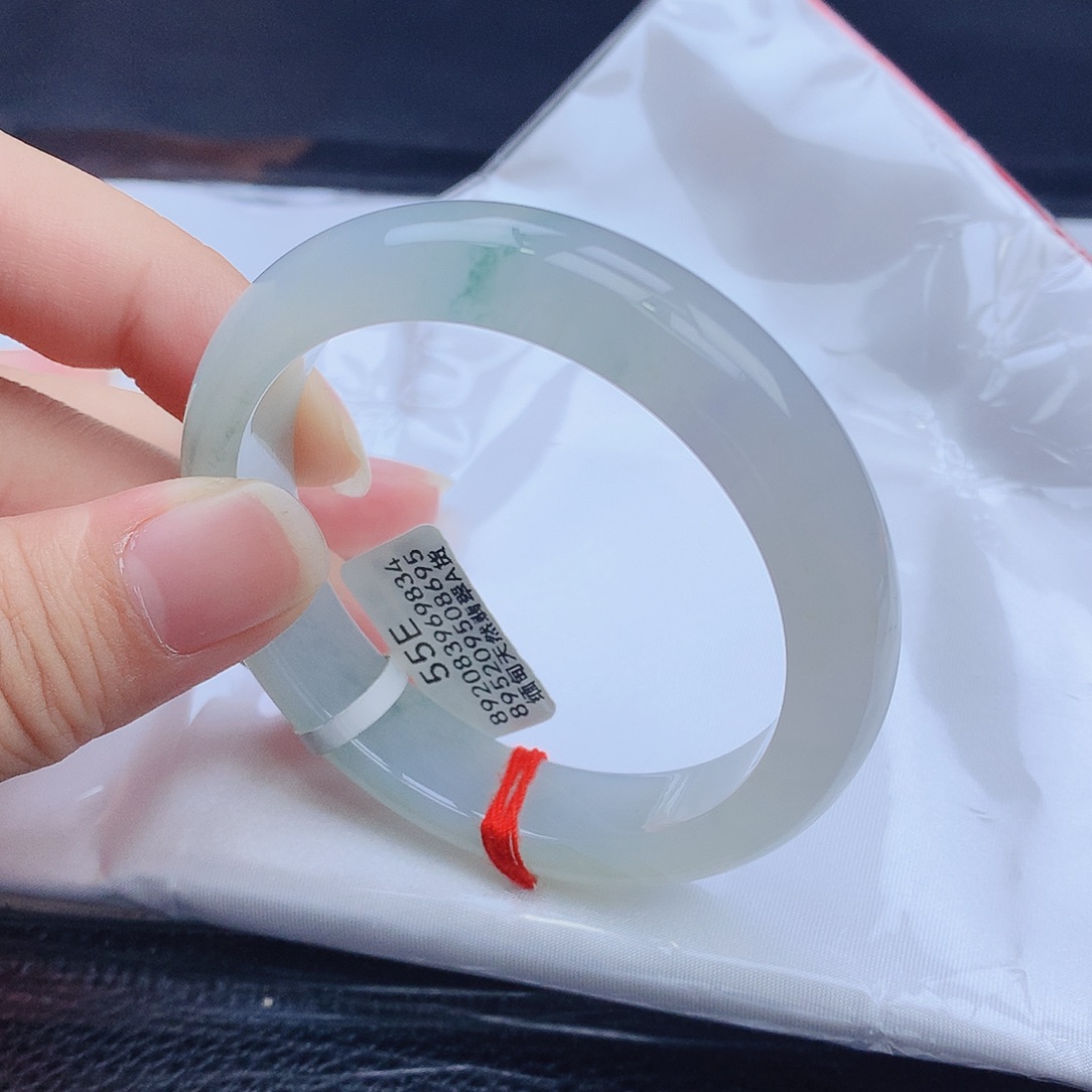 翡翠未镶嵌手镯天然缅甸翡翠A货手镯 