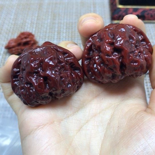 文玩核桃把件青蛙