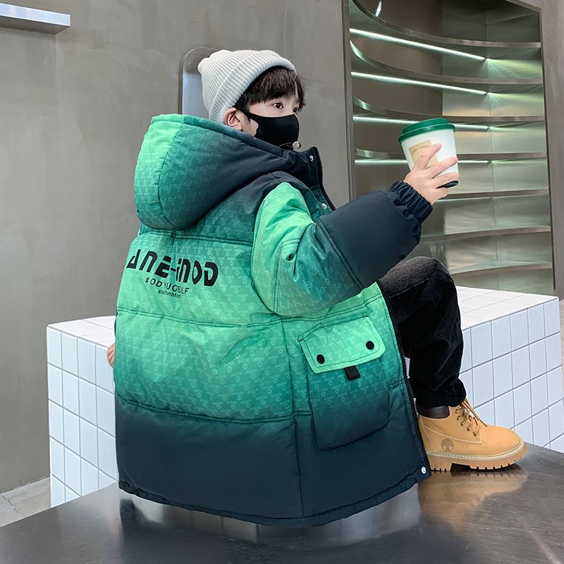 男童冬季棉服2025新款儿童棉衣棉袄加厚秋冬款冬装大童外套潮