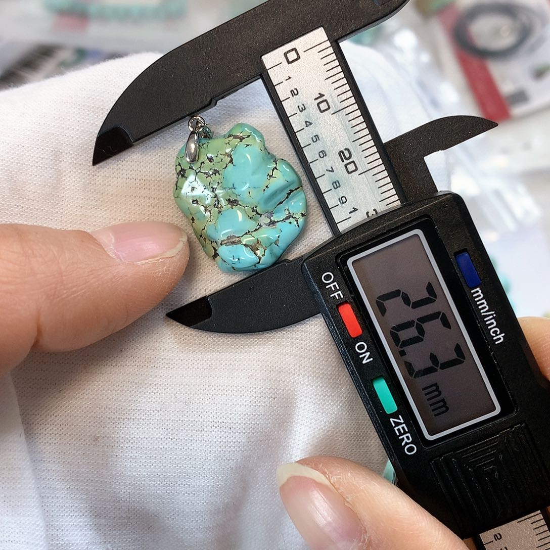 绿松石珠宝奇石未镶嵌