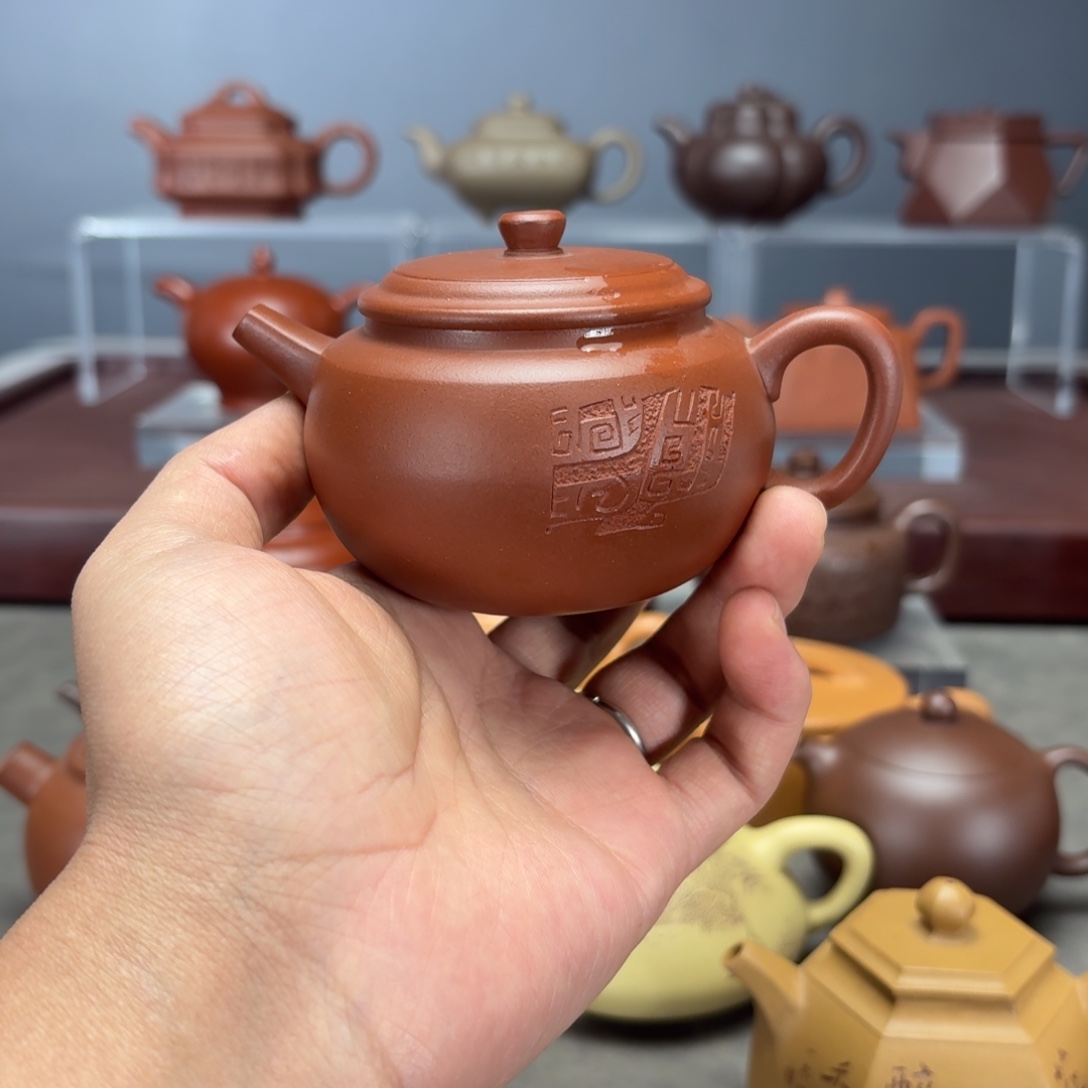 冷***崖紫砂茶壶和饮150CC底槽清