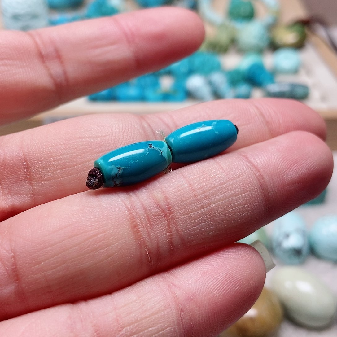 绿松石珠宝奇石未镶嵌