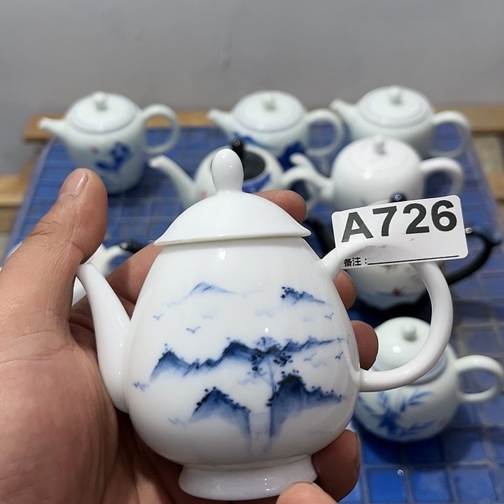 茶具默认微瑕瓷器、茶具、壶、摆件，介意勿拍 