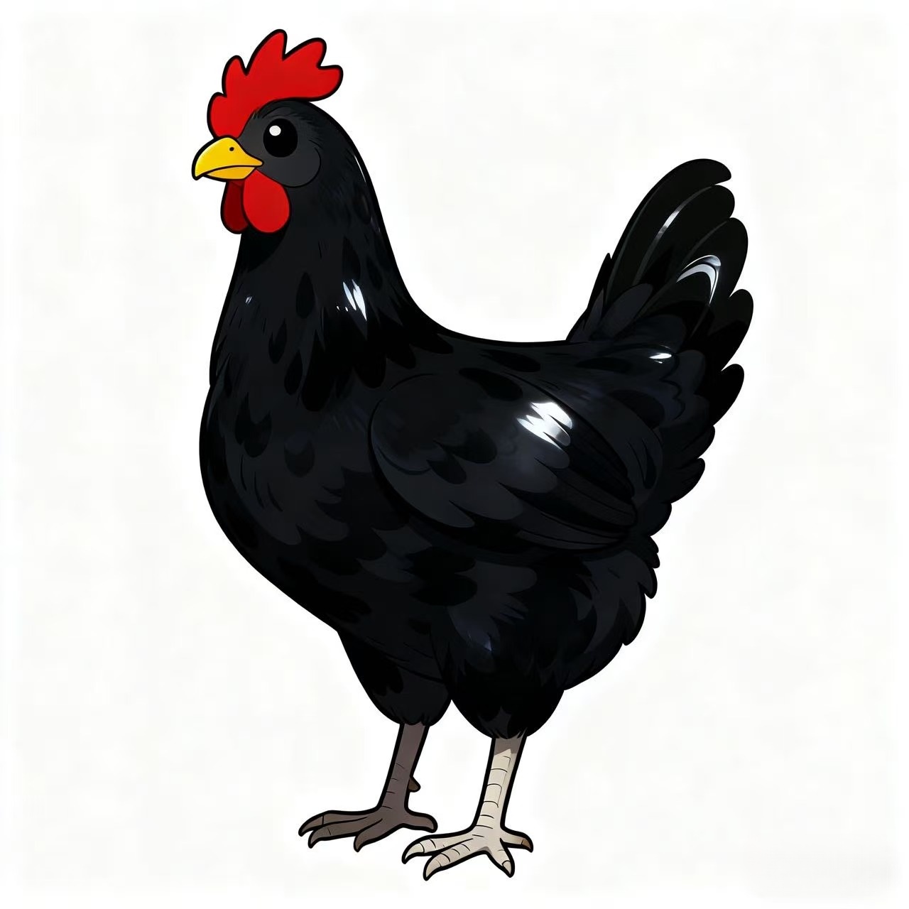 【1只装】两斤黑凤鸡农家散养肉质鲜美