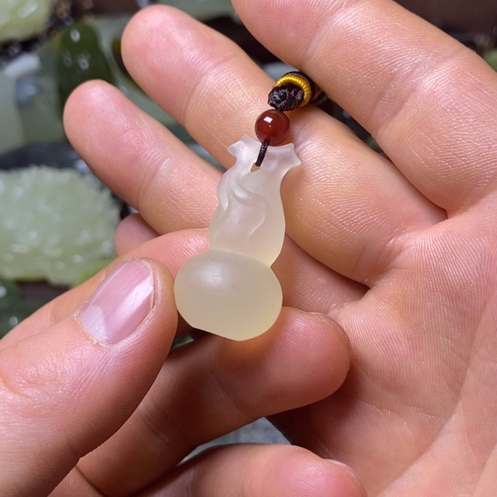 岫玉天然岫玉挂件未镶嵌