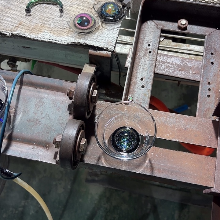 玻璃手工艺品玻璃茶器清杯黑星空