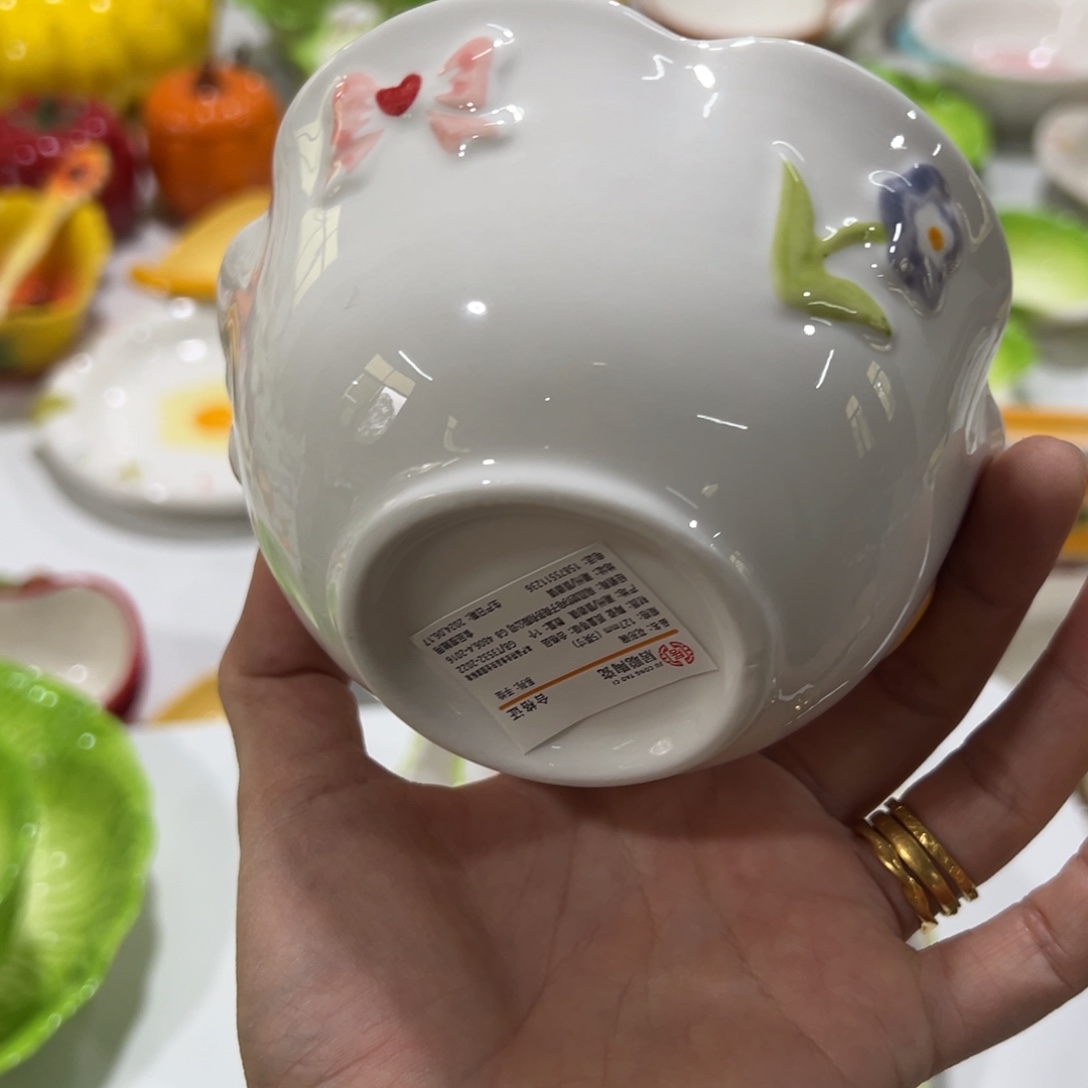 陶瓷片高温陶瓷釉下彩微瑕！
