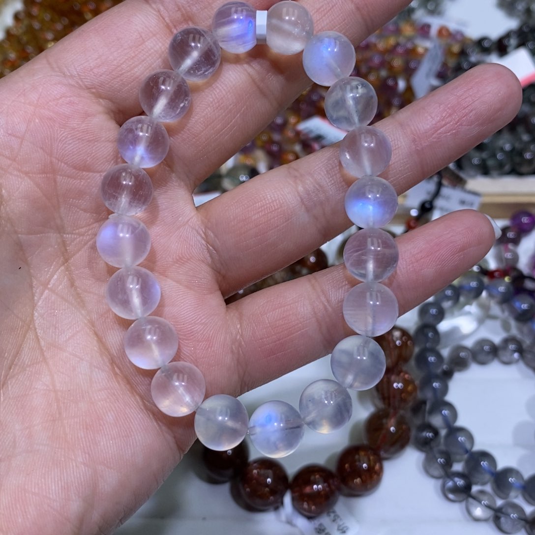 手链未镶嵌长石手串