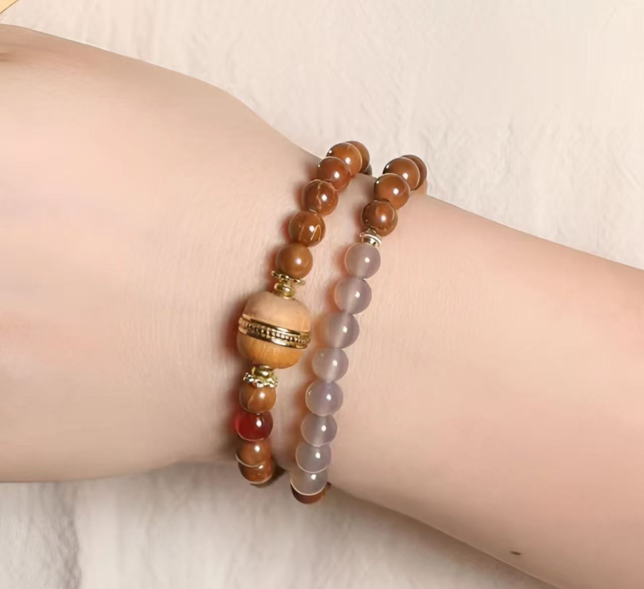 库克双圈手串无礼盒STJ066