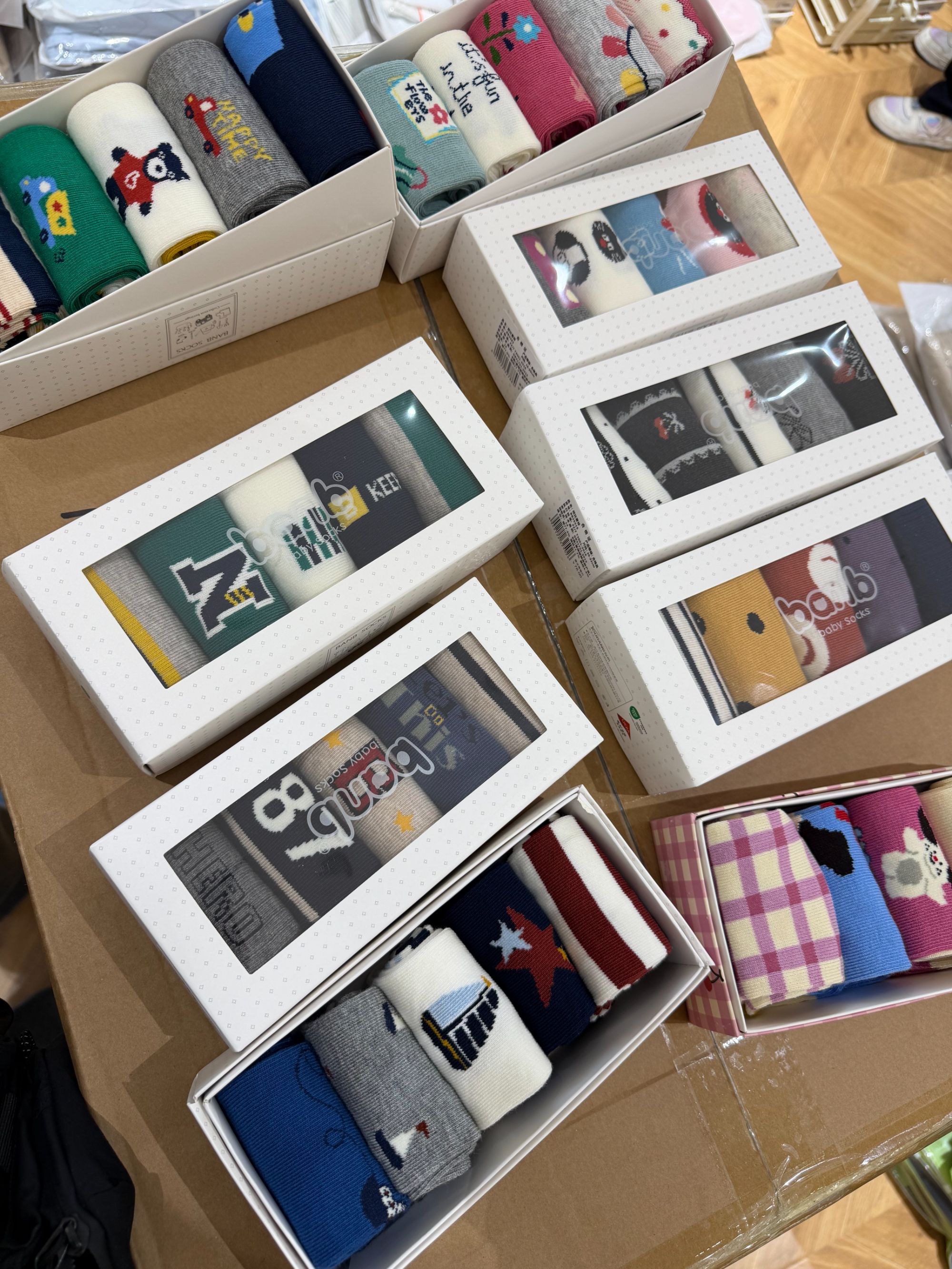 斑比秋冬款卡通无骨袜（两单包邮）