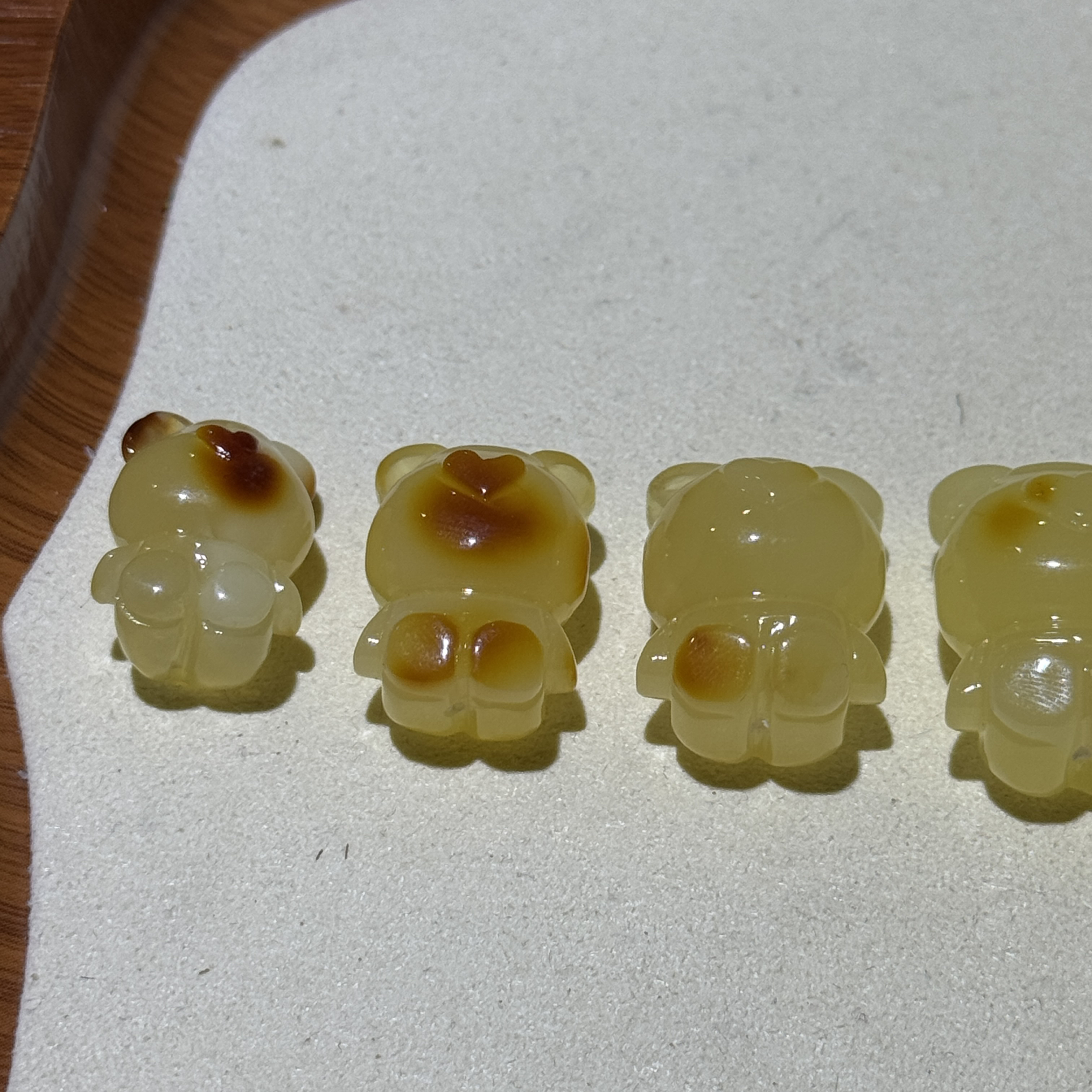 蜜蜡爱心小熊多样性随机发一（单个）