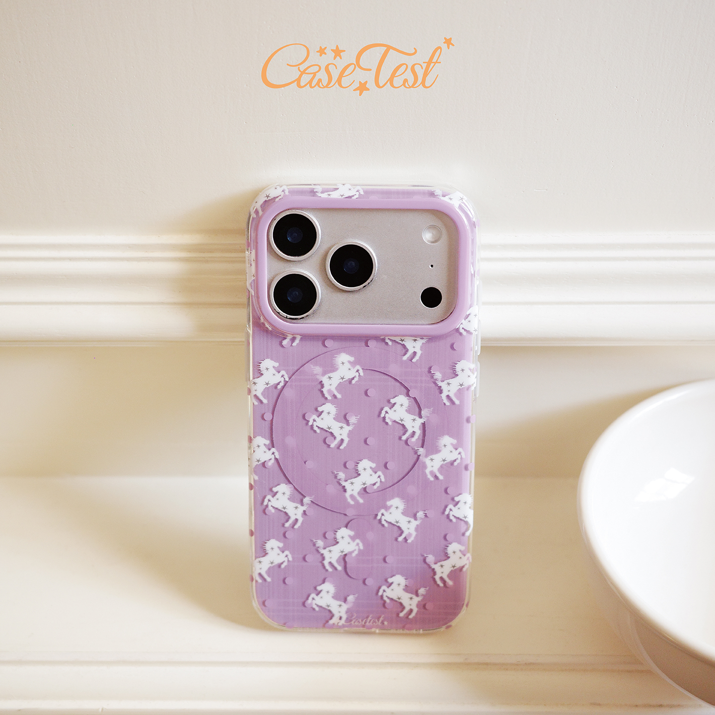 壳试验马到橙功双层适用苹果17 16promax手机壳少女ins防摔新年款