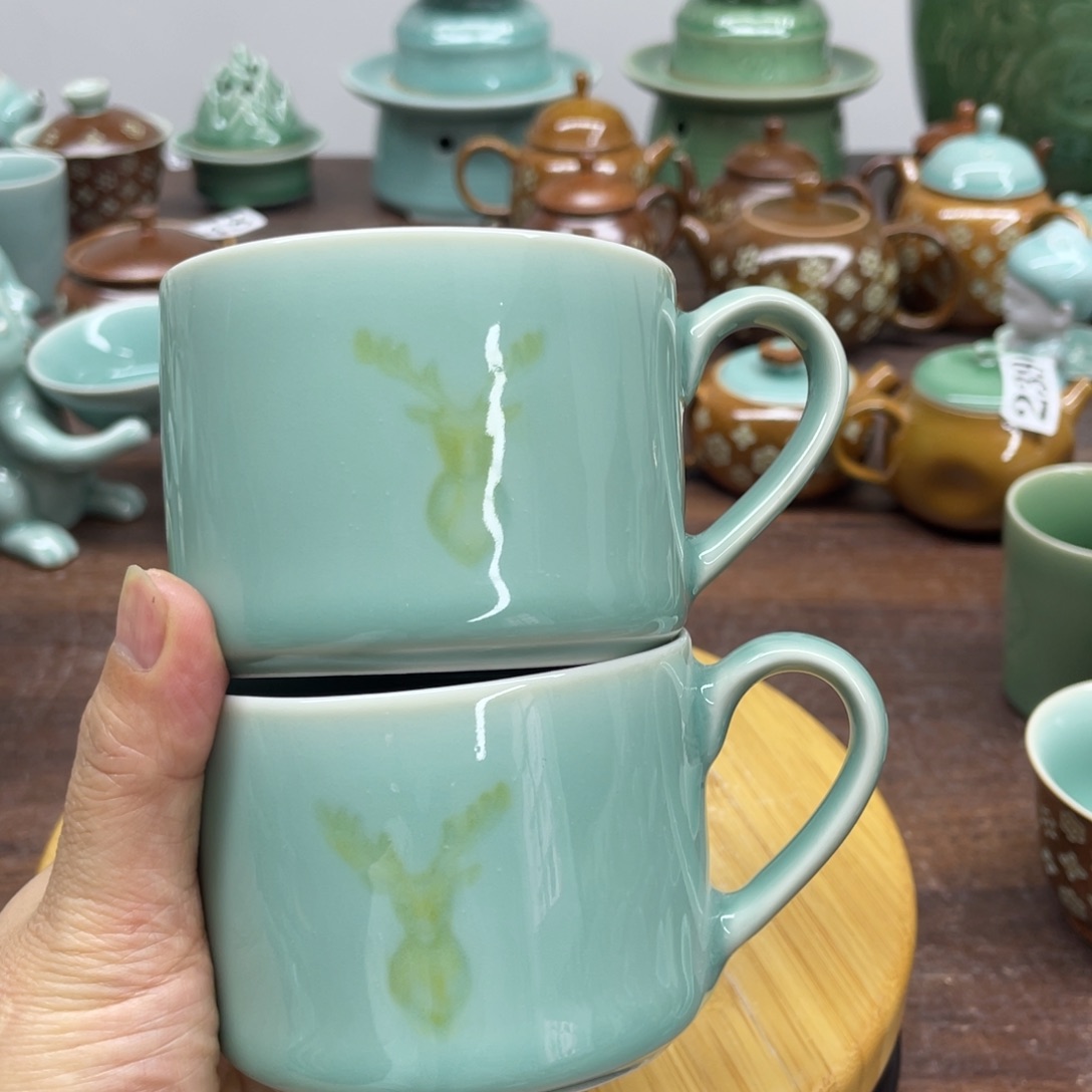 微瑕特价青瓷青瓷