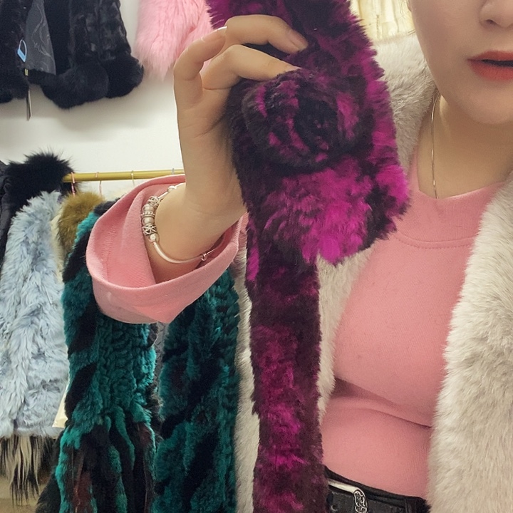 三醋酯纤维围巾166