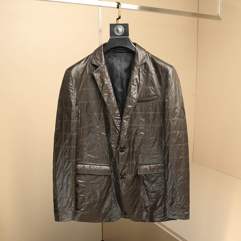 【专柜1580￥】防风防雨便西外套品牌撤柜男装单西休闲西装男士西服