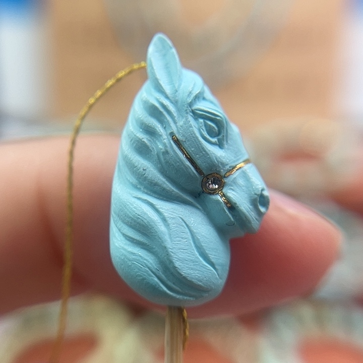 绿松石未镶嵌珠宝奇石