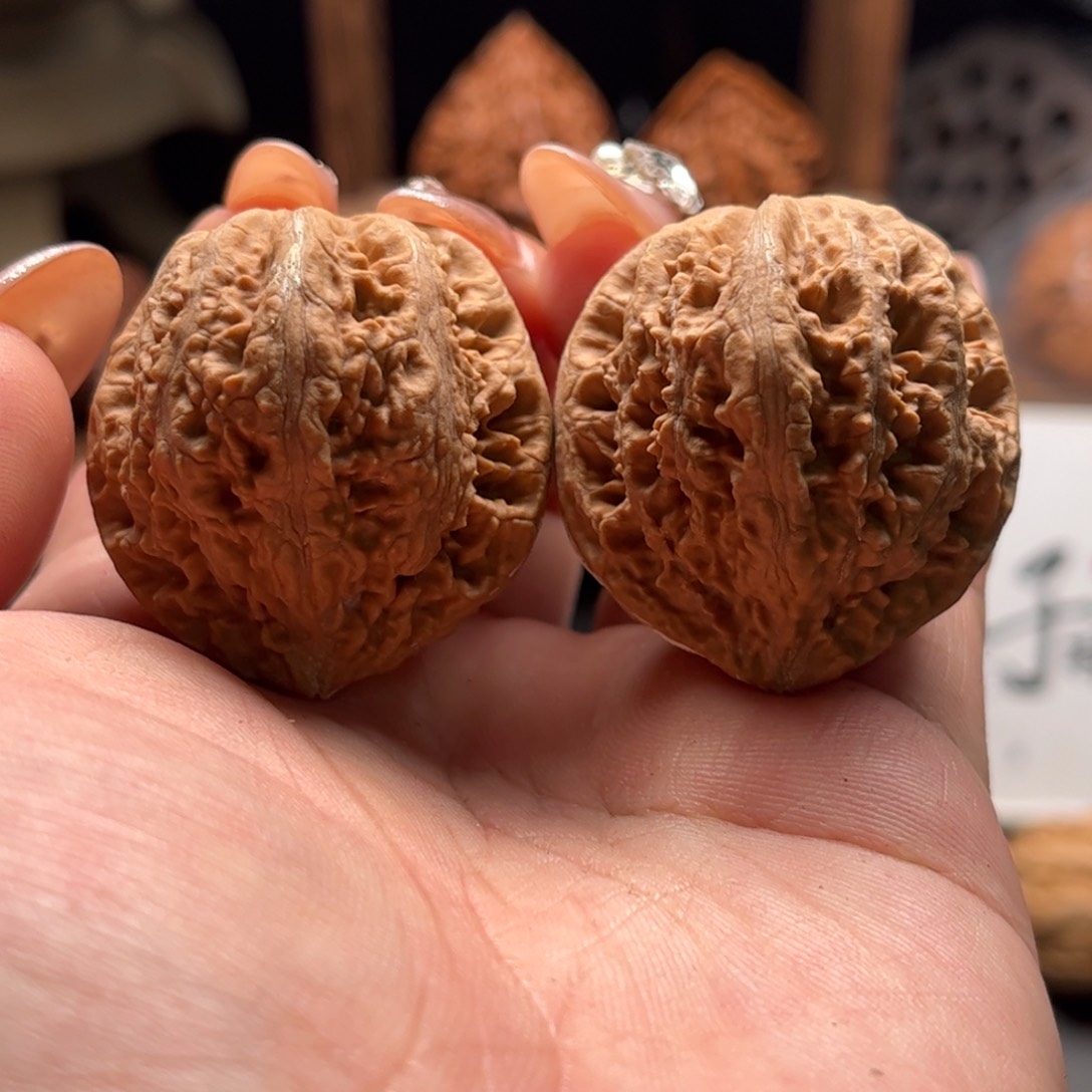 文玩核桃把件关东木子家楸大胖79