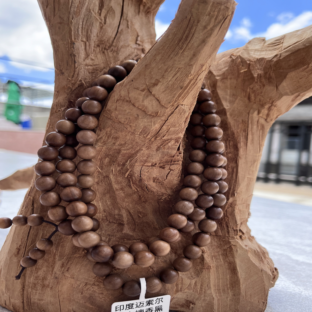 印度老山檀香0.8✖️108文玩手串