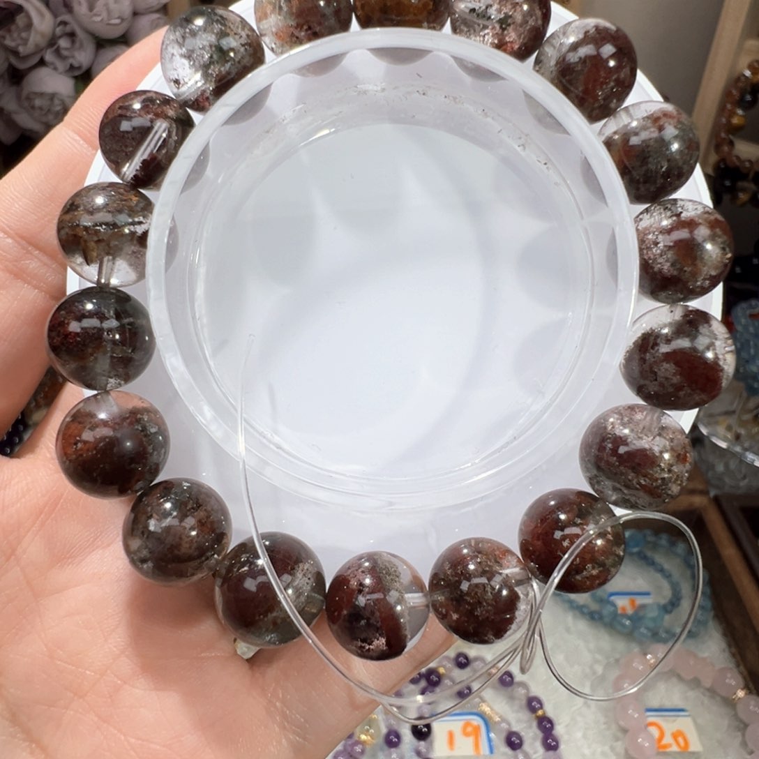 水晶手绳未镶嵌红幽灵