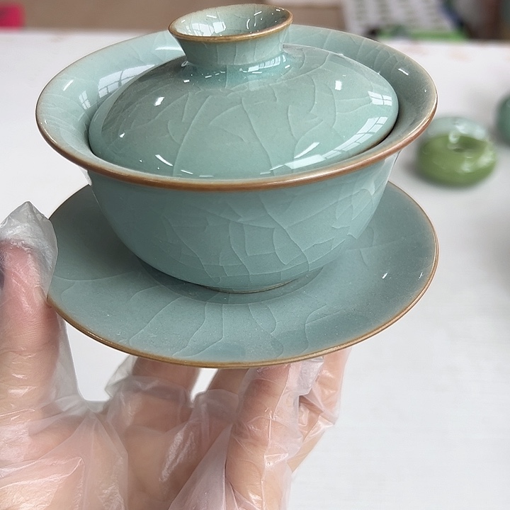 小米茶器龙泉青瓷