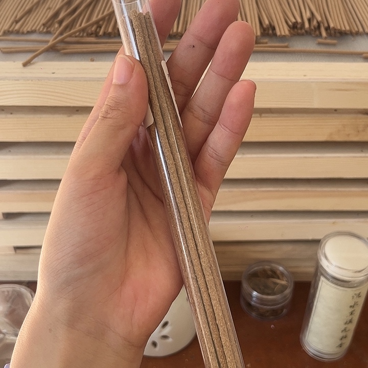 沉香绿棋楠手工线香