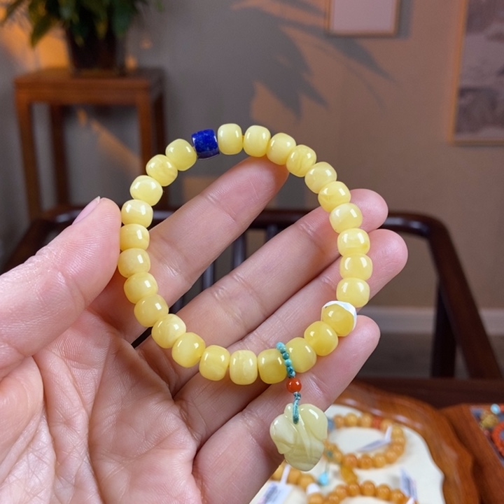 琥珀手链未镶嵌蜜蜡手串8