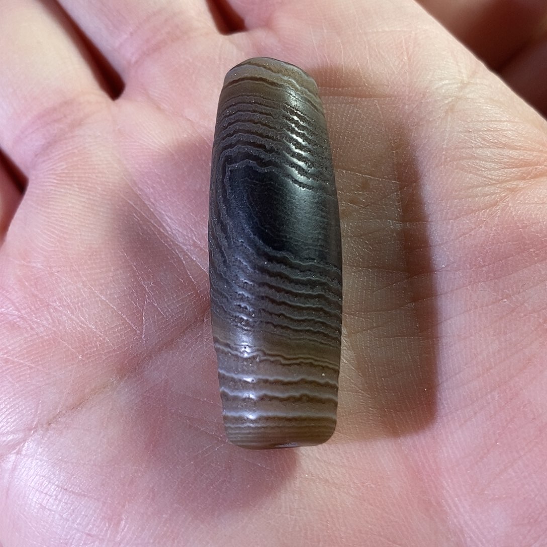 玛瑙/玉髓单珠未镶嵌