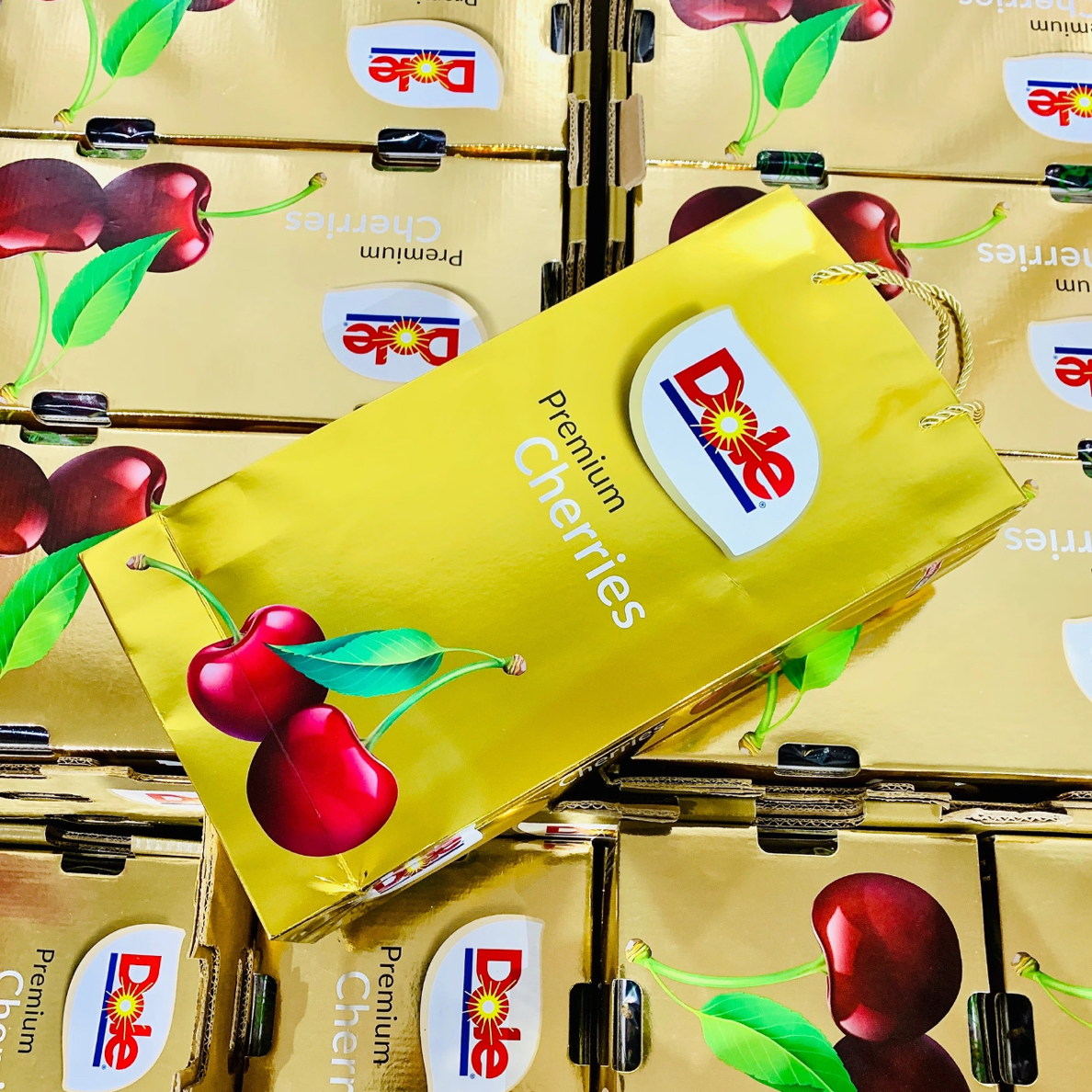 【临汾同城送】2JD【4斤】原装都乐小金条智利海运拉宾斯车厘子脆甜肉厚核小应季水果内附果径卡拉宾斯拉宾斯智利