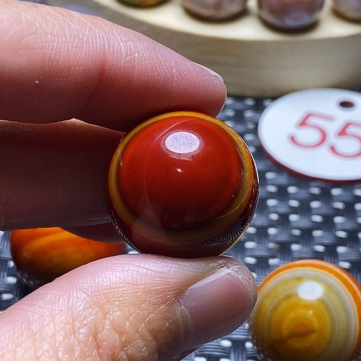 用***6玛瑙/玉髓未镶嵌颈饰