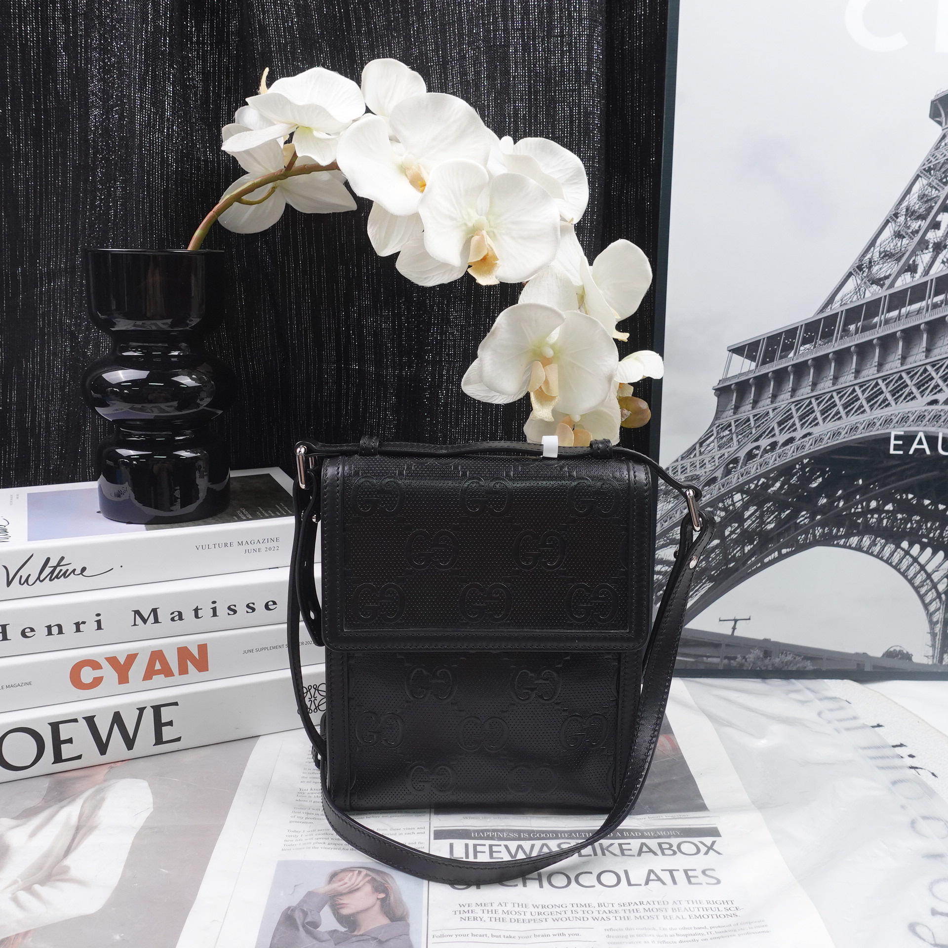 95新 GUCCI/古驰 单肩包/T20337438