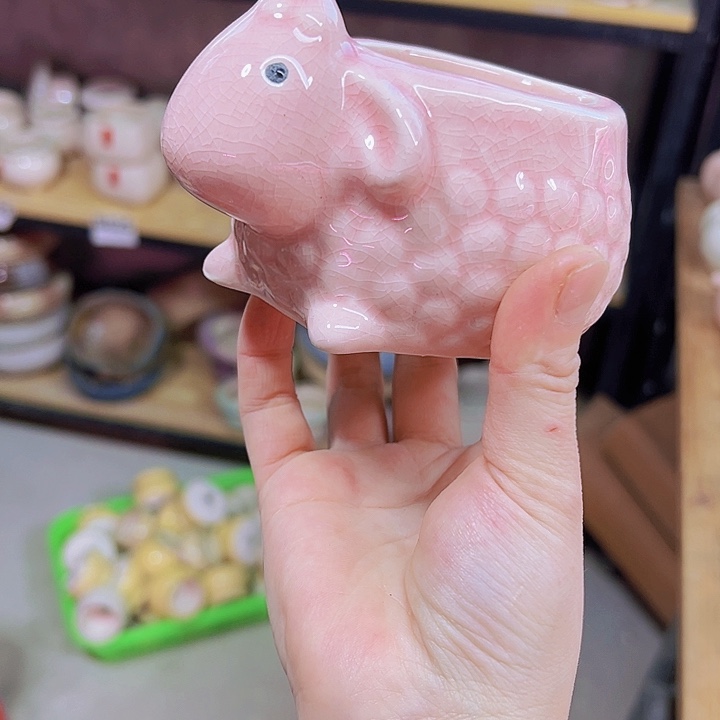 陶瓷花盆当场凑满12包邮